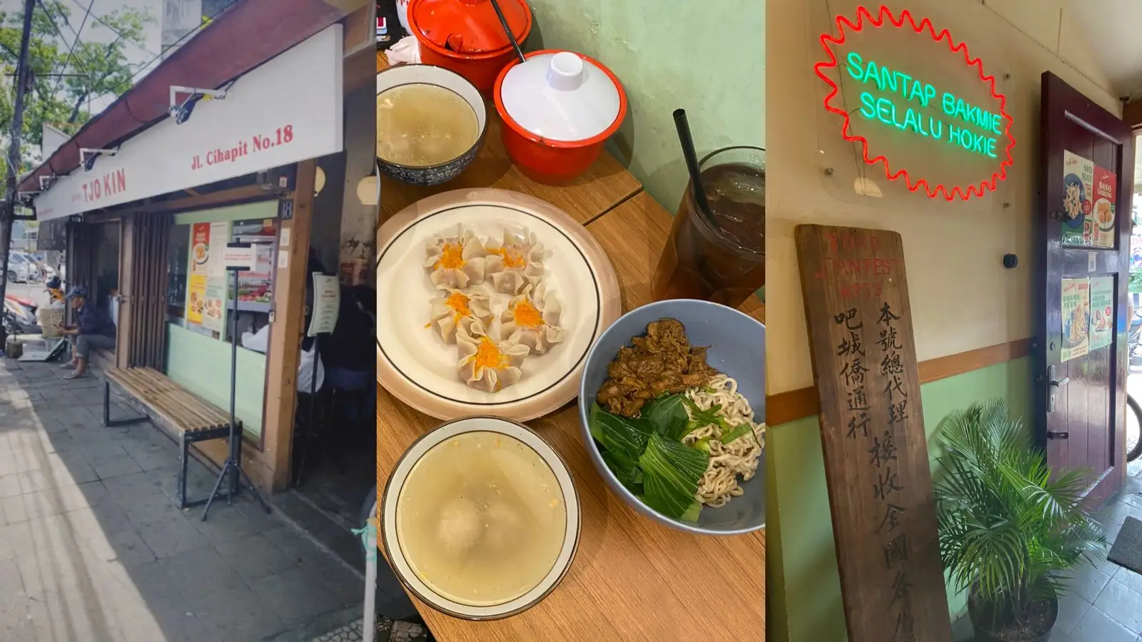 Bakmie Tjo Kin at Cihapit Street